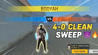 CS Ranked Me Tabahi 😈 4&ndash;0 BOOYAH | Pro Level Match #emotionalstory #viralshorts #viral #freefire 