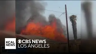 Fire destroys San Bernardino church