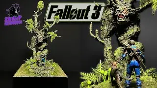 Building a Fallout 3 Diorama from Scratch - Harold the Talking Tree Man