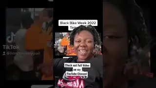 Black Bike Week 2022 Part 1 #shorts