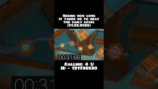 SEEING HOW LONG IT TAKES ME TO BEAT THE DAILY LEVEL (01.22.2026)