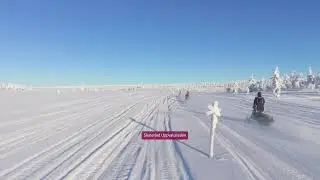 Uppvallsleden f&ouml;r skoter i Lofsdalen