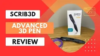 Unleash Your Creativity: SCRIB3D Advanced 3D Pen Review!