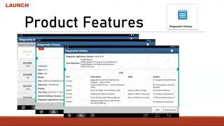 Launch X431 PAD III - Software Update, Vehicle Diagnostic History