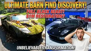 ASMR Car Restoration ! We Found a $1 MILLION Supercar ROTTING in the Woods! (Full Restoration)