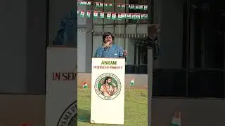 77th Republic Day Speech #ASRAM Medical College #Army Medical Corps #Andhra Medical College #ISACON 