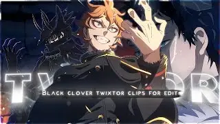 Black Clover Season 2 Trailer Twixtor 4K | Black Clover Season 2 Trailer Clip | Twixtor Pack