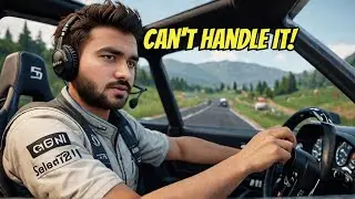 I played Gran Turismo 7 after a long gap and lost my skills 😭😂