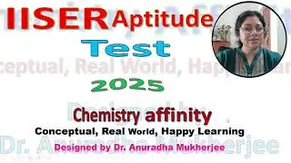 IISER Aptitude Test 2025| Answer key Organic Chemistry Question| Part-1