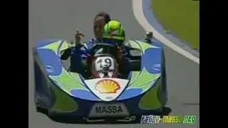 Desafio Das Estrelas 2013 - Felipinho and Felipe Massa