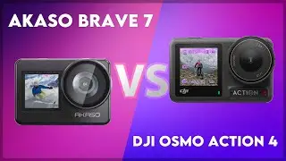 Akaso Brave 7 vs DJI Osmo Action 4 Technical Comparison