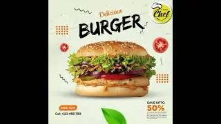 Junaid Motion Graphics | Instagram Poster | Digital Marketing | Fast Food Poster Animation #Shorts