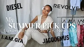 NEW IN SUMMER COLLECTIVE HAUL | DIESEL | STREET STYLE | LUXURY STREETWEAR |JACQUEMUS| HERON PRESTON