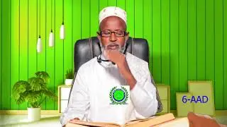 Afsoomaali-006 RIYAADU SAALIXIIN-Sh Cali Nuur Cilmi Sh Cali Yare #DAAWO_SUBISCRIBE_SHARE_LIKE_SAAR