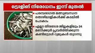 സംസ്ഥാനത്ത് ട്രോളിങ് നിരോധനം ഇന്ന് അർധരാത്രി മുതൽ നിലവിൽ വരും | Fish | Trolling
