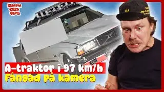 A-traktor i 97 km/h &ndash; f&aring;ngad p&aring; fartkamera! &ndash; Skratta eller gr&aring;ta