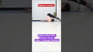 Halasana for better digestion and thyroid problems #shorts #youtubviral #yoganutrition