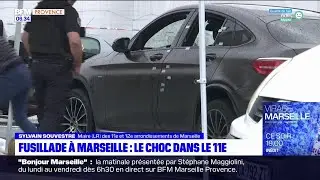 Fusillade &agrave; Marseille: le choc dans le 11e arrondissement