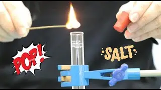 Reaction of Acid and Reactive Metal (+ test for hydrogen gas)
