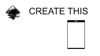 How to create smartphone vector design in Inkscape #inkscape #mobile #smartphone