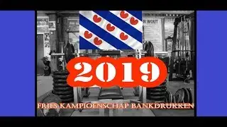 Fries kampioenschap bankdrukken 2019 te Folsgare.