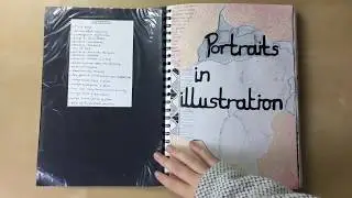 A Level Fine Art - A Grade Sketchbook Tour