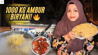 We Tried Bangalore's Famous 1000 Kg Ambur Chicken Biryani for Just ₹110! | BEST Biryani Ever!