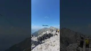 POV: You reached the top 🏔️🏞️ #mountains #sky #hiking #fyp #austria