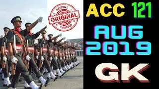 ACC question Paper with solution