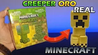 Abriendo caja MISTERIOSA de Minecraft con CREEPER!! 😱 Buscando el Creeper de ORO REAL 🔥 Gepxho
