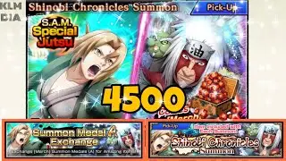 7Stars Jiraiya &Tsunade 🔥✨Shinobi Chronicles Summons /NXB Nv
