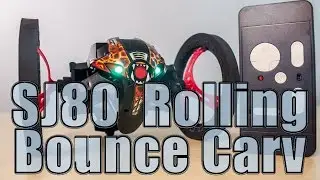 SJ80 Jumping Sumo 4CH 2.4G Remote Control Car 3D Rolling Bounce Car Robot