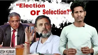 Election or Selection?| Rahul Gandhi vs Election commission issue explained|#vote chori