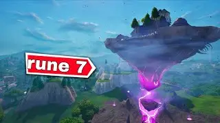 The final rune of the floating island 