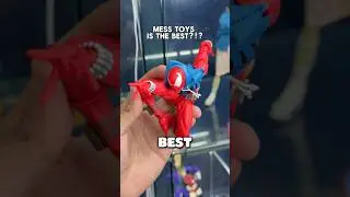 Mess Toys Scarlet Spider Review! #messtoys #actionfigures #scarlet #spiderman #atsv #review #mafex