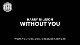 Harry Nilsson | Without You | Karaoke