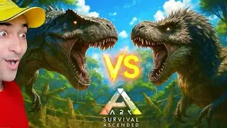 LEVELING MY GIGANOTOSAURUS 🔥| TAMING RARE DINOS IN REDWOODS |  ARK SURVIVAL ASCENDED