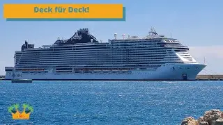 Kommt an Bord: Wir zeigen euch die MSC Seashore