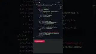 Bootstrap 5 Dropdown Menu Tutorial | HTML CSS Practical Example