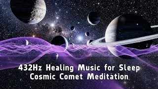 432Hz Healing Music for Sleep — Cosmic Comet Meditation