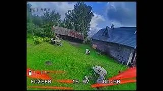 Backyard racing! - FPV racing practice
