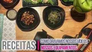 Como gravamos nossos videos de receitas - Nossas câmeras e programas de edição - Dupla Gourmet