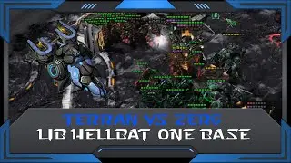 StarCraft 2 (RuFF Highlight): Lib Hellbat One Base