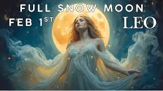 Snow Moon in Leo 🌕 | Powerful Release Meditation to Return to Flow