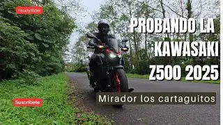Probando la Kawasaki Z500 2025 - YeudyRider