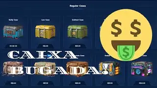 Abrindo a caixa bugada no CSGOSKINS, MUITO BOA!!!