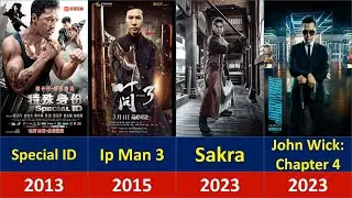 Donnie Yen All Movies List (1984-2023) Best Comparison