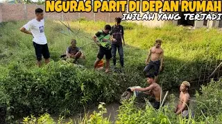 Nguras Parit Di Depan Rumah! Inilah Yang Terjadi!