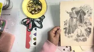 Happy Mail & Creative Inspiration | Art Journaling with Vintage Ephemera @abitofbirdsong