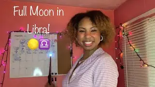 Moon Forecast Mondays! Full Moon in Libra! 🌕♎️
